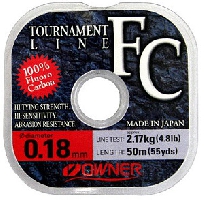 Леска OWNER Fluorocarbon диаметр 0.180 Леска OWNER Fluorocarbon диаметр 0.180