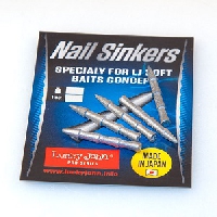 Грузила Lucky John Pro Series Nail Sinkers 1.4 гр., 5 шт