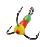 Крючёк-тройник Lucky John Scandi цвет GRY/18 Крючёк-тройник Lucky John Scandi цвет GRY/18