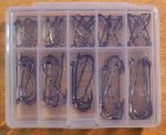 Набор крючков (чёрные в белой коробочке) Набор крючков (чёрные в белой коробочке)
