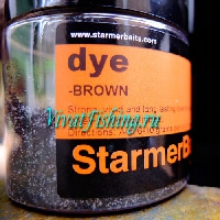 Порошковый краситель Starmer Baits Dyes цвет Коричневый Порошковый краситель Starmer Baits Dyes цвет Коричневый