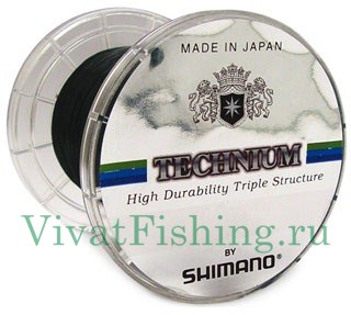 Леска Shimano Technium line 200mt 0,25mm individual box и все для рыбалки в VivatFishing.ru