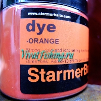Порошковый краситель Starmer Baits Dyes цвет Оранжевый Порошковый краситель Starmer Baits Dyes цвет Оранжевый