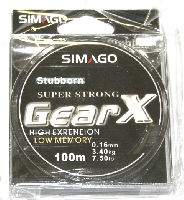 Леска SIMAGO Gearx, Super Strong, 100m Леска SIMAGO Gearx, Super Strong, 100m