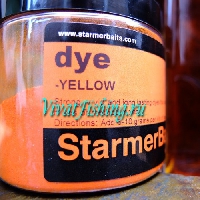 Порошковый краситель Starmer Baits Dyes цвет Жёлтый Порошковый краситель Starmer Baits Dyes цвет Жёлтый